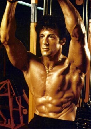 Stallone workout sylvester young Sylvester Stallone