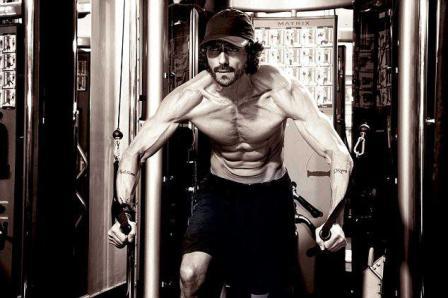 arjun rampal workout at gym
