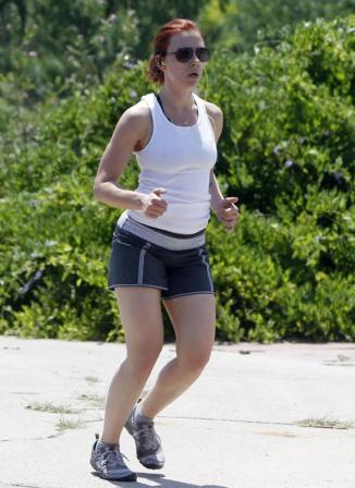 Scarlett Johansson workout