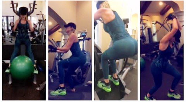Khloe Kardashian Workout